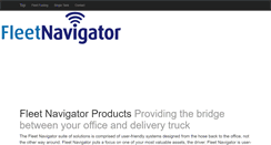 Desktop Screenshot of fleetnavigator.com